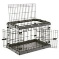 thumbnail image 6 of Ferplast Superior Hybrid ECO Dog Crate and Playpen, 30-inch Dog Crate, Gray, 6 of 9