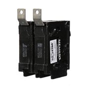 Siemens Circuit Breaker,20A,Bolt On,120/240V,2P B220H