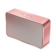 LENRUE K3 Portable Wireless Bluetooth Speakers   for Outdoor HD Stereo Sound ,Enhanced Bass Built-in Microphone (Rose Gold)