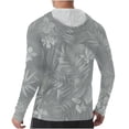 thumbnail image 5 of LWITHSZG Uv Protection Shirts for Men Rash Guard Long Sleeve Fishing Hoodie Color&nbsp;Block Lightweight Summer Tops with Thumb Holes S-3XL, 5 of 6
