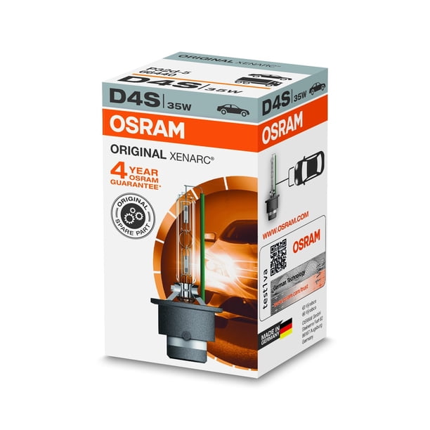 OSRAM D4S 35W Bombilla Xenón HID para Faros 4150K