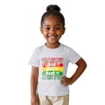 thumbnail image 3 of Girls T Shirts Toddler Empowering Black History Month Graphic Tee Top Girls' Tops White 8-9 Years, 3 of 7