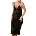 thumbnail image 2 of LOVZFMLL Robes Pyjama Fendu pour Femmes avec Dos Ouvert Tentation Maison Pyjama Dos Ouvert Jupe Courte, 2 of 7