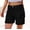 Black, variant on High Waisted Cargo Shorts Women Tactical Cargo Shorts Women Elastic Waist Shorts Women Running Shorts Boho Shorts for Women Shorts for Women Casual Summer Bermuda Shorts Women Comfy Shorts for Wome