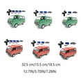 thumbnail image 3 of Vogacara RC Trucks Motor de simulación Auto regalos todoterreno/coche de carretera Unisex niñas niños Van eléctrico pasatiempos Rock vehículo Kits de construcción modelo Rojo Potencia única Vogacara FN010317-01B, 3 of 6
