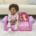thumbnail image 6 of Marshmallow Furniture 2 Pk Kids 2-in-1 Flip Open Sofa Bed, Disney Princess, 6 of 10