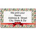 thumbnail image 1 of Gift Wrap Christmas Address Labels - Holiday Return Address Label, 1 of 4