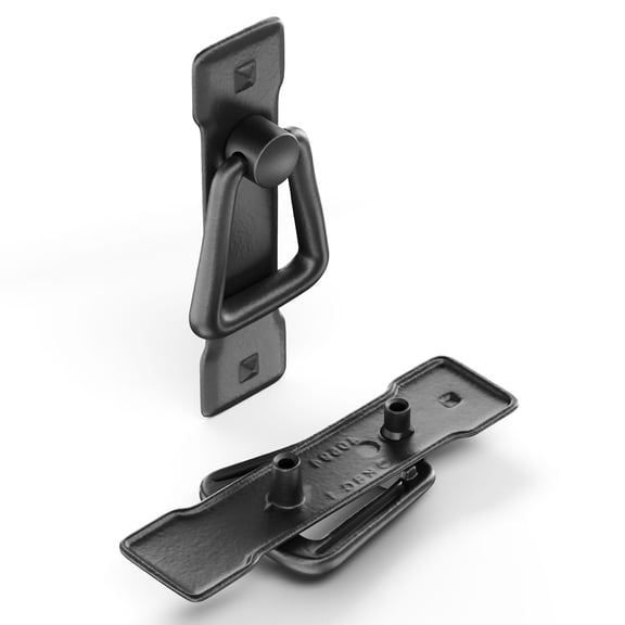 Hickory Hardware PA0712-BMA 30.75 In. Old Mission Black Mist Antique Ring Cabinet Pull