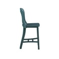 thumbnail image 5 of Linon Maylen Green Counter Stool W Wood Seat, 5 of 10