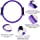 thumbnail image 5 of Jinsinto Pilates Circle, Yoga Pilates Ring, Pilates Resistance Ring, Multifunctional Strength Training Pilates Ring for Home Body Sculpt Resistance Training Leg Inner Thigh Lightweight, 5 of 5