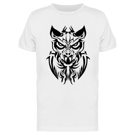 The Owl Tattoo Design T-Shirt Men -Image by Shutterstock, Male Medium