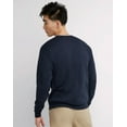 thumbnail image 5 of Hanes EcoSmart Men's Fleece Sweatshirt, Value 2-Pack (Big & Tall Sizes Available) Navy S, 5 of 9