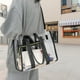 thumbnail image 4 of pstuiky Bolsa de viaje grande bolsa expandible para gimnasio equipaje de mano para mujer con funda para carrito y bolsillo impermeable bolsas de lona de viaje., 4 of 6