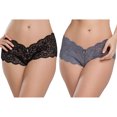 thumbnail image 5 of Smart & Sexy Women's Signature Lace Cheeky Panty, 2-Pack, Style-SA131, 5 of 6