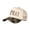 Beige camouflage, variant on PRAY God is good Letter Embroidered Color Block Trucker Hat Unisex Adjustable Cotton Breathable Fashion Cap for Travel Daily Wear