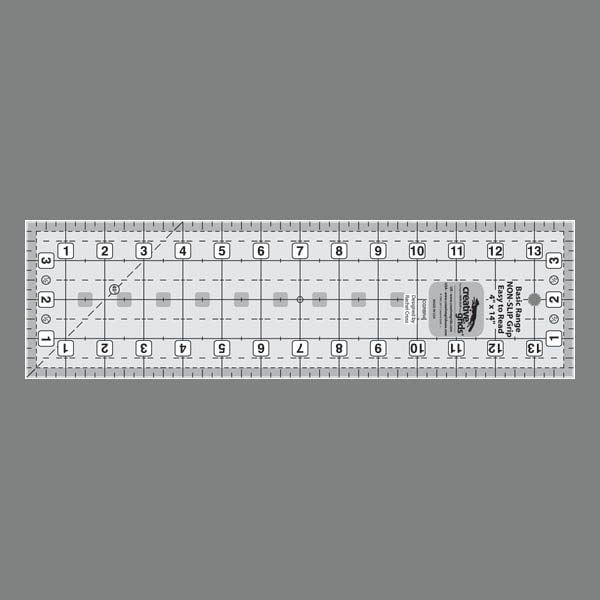 Creative Grids Basic Range 4" x 14" Rectangle Ruler - Walmart.com