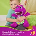 thumbnail image 2 of Peluche Barney Heart Glow de 2 años con música y luces, 2 of 6