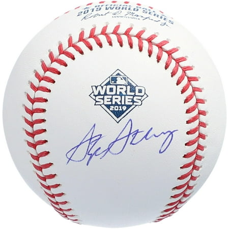 Stephen Strasburg Washington Nationals Autographed 2019 World Series Champions Baseball - Fanatics Authentic Certified