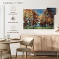 thumbnail image 5 of Elephant Stock Kaleidoscope Wall Art - Horizontal Canvas Wall Art - Living Room Wall Decor - Floral And Botanical Canvas - Green And Brown Decor By Julia Purinton - 30" x 20", 5 of 8
