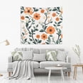thumbnail image 2 of Yayeee Tapestry Wall Hanging for Bedroom 60" x 40" Living Room Home Wall Art Decor, Flowers Pattern, 2 of 7