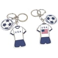 thumbnail image 1 of Yanonmyfd2026 World Cup Soccer Keychain - World Cup Pride Accessory, Football Fan Gift & Souvenir (2PCS),United States, 1 of 48