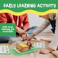thumbnail image 4 of Monkey Bingo Picture Board Game, Animal Matching Game For Ages 4 and up, 4 of 7