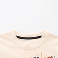 thumbnail image 4 of CYRBOKO Boys's Graphic Tees and Shorts, 2-piece Dinosaurs Printed Cotton Elastic Waist Summer Outfit Sets for Kids Beige Size 4-5 T, 4 of 7