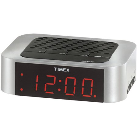 timex T123SXS Timex T123SX Simple Set Alarm Clock with LED ...