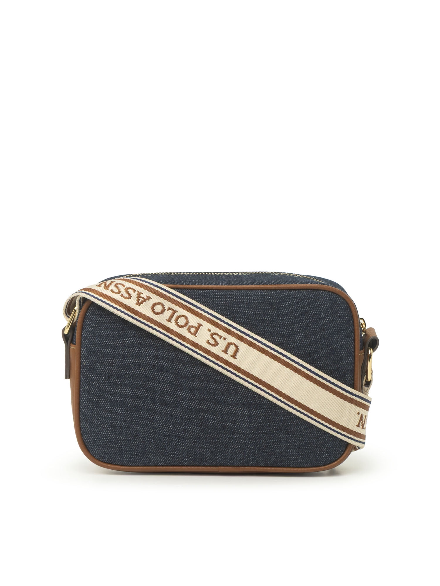 U.S. Polo Assn. Women's Signature Crossbody Bag, Dark Denim