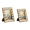 thumbnail image 3 of Sagebrook Home Wood/resin, 4x6 Hexagon Frame, White, 3 of 7