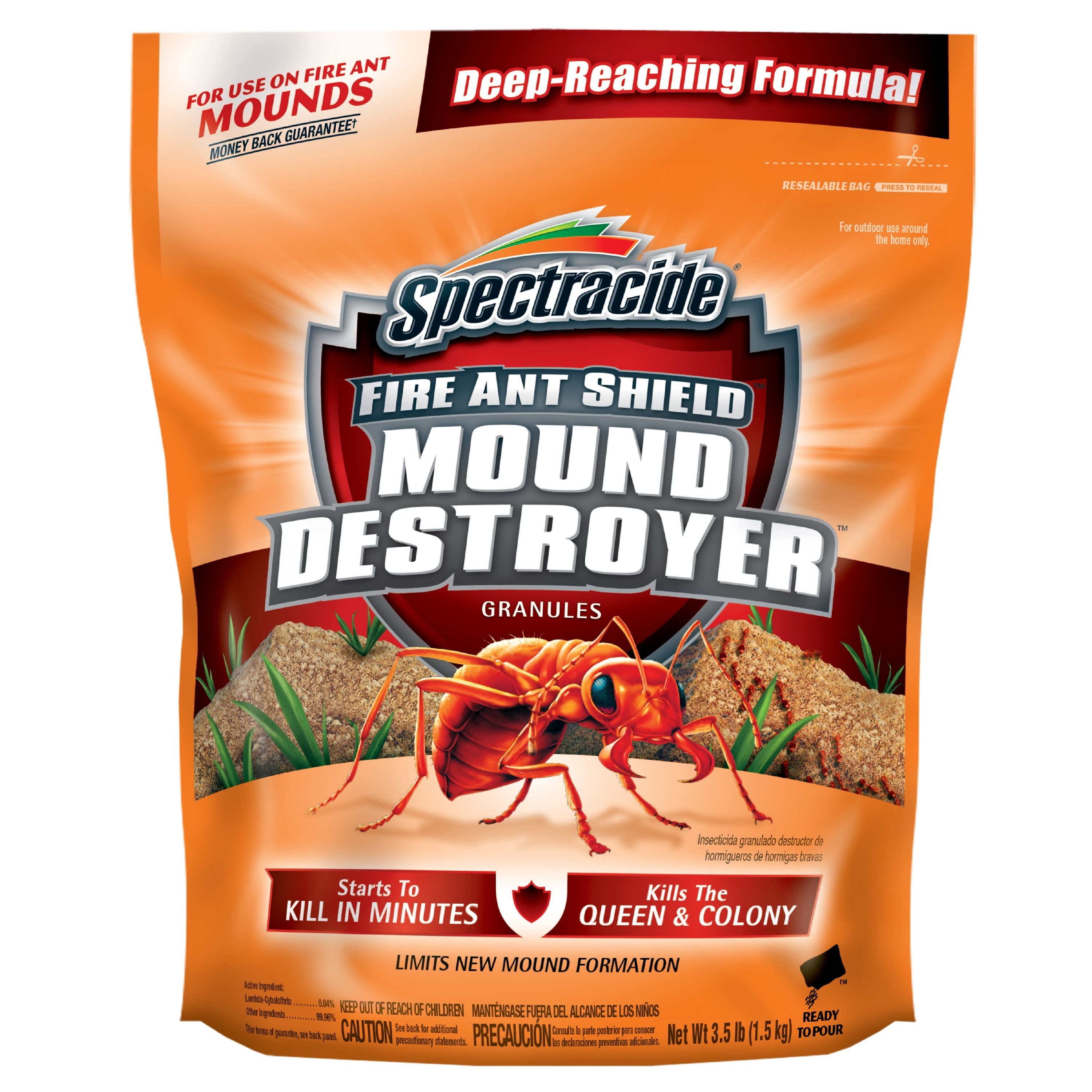 Spectracide Fire Ant Shield Mound Destroyer Granules, 3.5-lb - Walmart.com