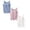Pink & White & Light Blue, variant on 3 Pack Built In Bra Tank Top Sleeveless Slim Fit Trendy Summer Tshirt Activewear Gym Sports Wirefree Support Sleeping Undershirt