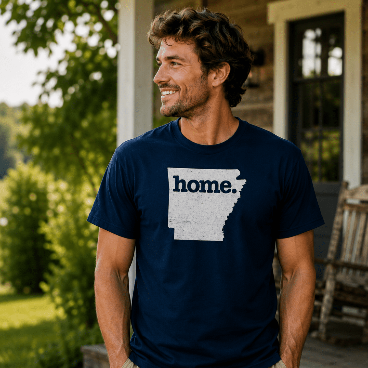 Arkansas Graphic Home T-shirt