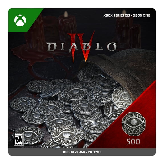 Diablo IV 500 Platinum - Xbox One, Xbox Series X|S [Digital]