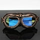 thumbnail image 2 of Pilot Retro Motorbike Motorcycle Goggles Flying Scooter Aviator Helmet Glasses, 2 of 3