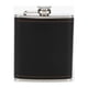 thumbnail image 3 of 6 7 8 9Oz Hip Flask Stainless Steel Whiskey Flask Wine Bottle With Black Leather Alcohol Flagon Bottle Travel Drinkware For Gift, 3 of 9