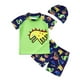 thumbnail image 3 of de para Niño con Gorra Ropa de Natación de Dinosaurio Verde M, 3 of 7