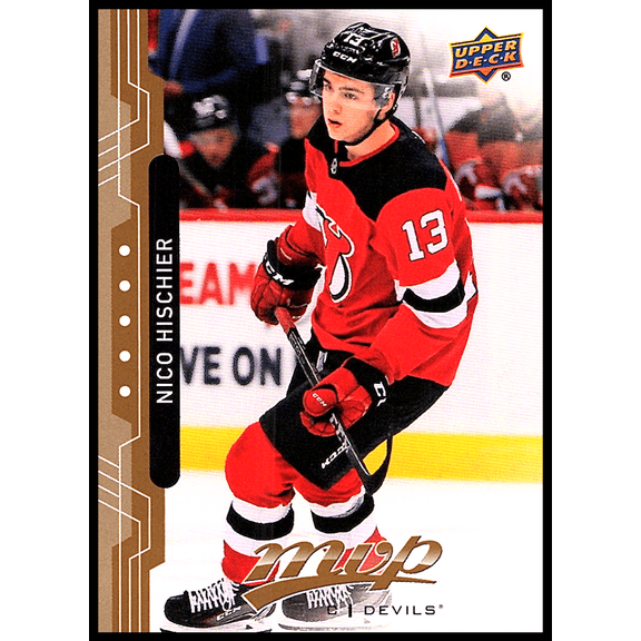 Collectible 2018-19 Upper Deck MVP #22 Nico Hischier NJ Devils NHL Hockey Trading Card
