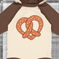 thumbnail image 4 of Inktastic Heart-shaped Pretzel Boys or Girls Long Sleeve Baby Bodysuit, 4 of 5