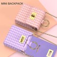 thumbnail image 2 of SaniMore for Samsung Galaxy Z Flip 4 Case with Strap Girls Women, Z Flip 4 Case Luxury PU Leather Case with Long Lanyard Fashion Crossbody Bag Wallet Case for Galaxy Z Flip 4/Z Flip 3/Z Flip, Purple, 2 of 8