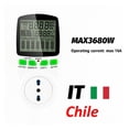 thumbnail image 4 of Smart AC Power Meter Wattmeter Billing Socket Energy Meter KWh Voltage Current Frequency Electricity Monitor EU/US/UK/AU/FR ,Easy to Install, 4 of 9