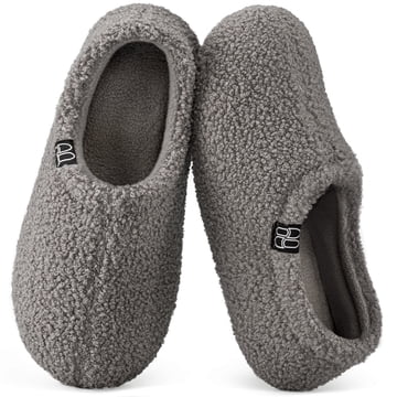 Home Top Women's Cozy Memory Foam Loafer Slippers