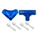 thumbnail image 1 of Piezas para estructura piscina, 4 pasadores para suelo jardín, fácil instalación, soporte tubería exterior, accesorios para piscina, junta en, 1 of 8