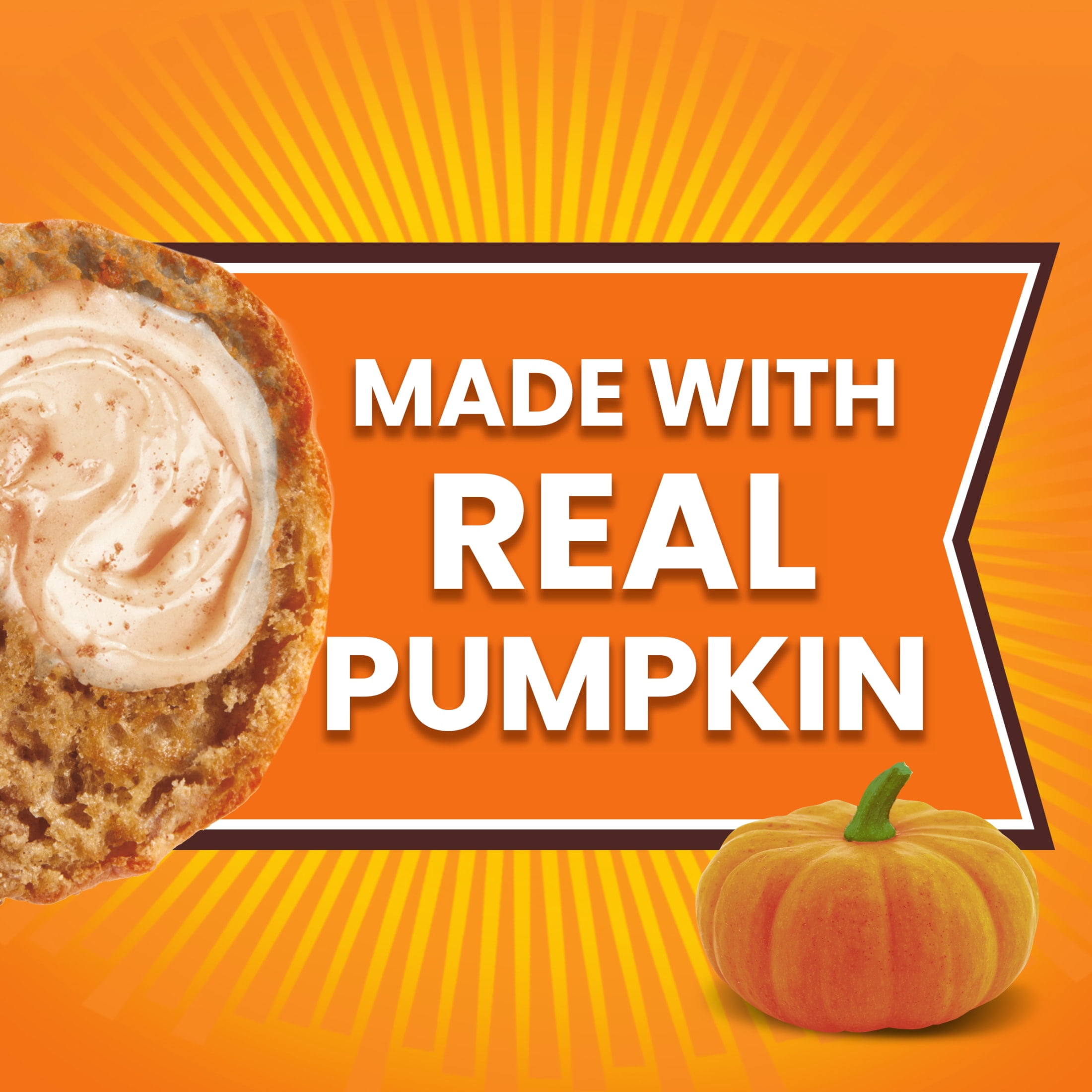 Thomas' Pumpkin Spice English Muffins, 6 count, English Muffins, 12 oz Tray