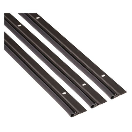 NATIONAL GUARD 160SDKB-36x84 Weatherstrip,5/16in.,Silicone,Black G1614350