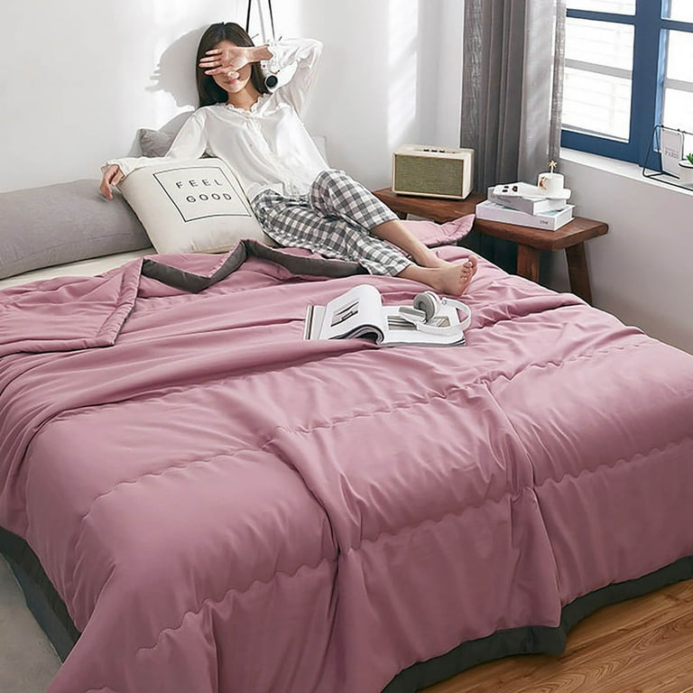 PDNRPSP Cooling Blanket, Cooling Cotton Queen Size Blanket, Double