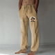 thumbnail image 1 of Pantalones largos para hombre, moda, estampados, casuales, cintura elástica con bolsillo, pantalones deportivos, pantalones de poliéster para hombre., 1 of 4
