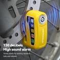thumbnail image 6 of Anti Theft Motorcycle Alarm Disc Brake Lock Security Wheel Disc Loud Alarm, 6 of 9
