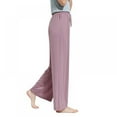 thumbnail image 4 of Ame Women’s Ultra-Soft Cotton Comfy Stretch Pajama/Lounge Pants Elegant, 4 of 7