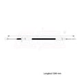 thumbnail image 2 of Cable Chicote Freno Trasero Derecho Compatible Con Nissan Urvan Twin Cam 2.4L 2000 2001 2002 2003 2004 2005 Tambor CAHSA Cable Chicote Acelerador, 2 of 6